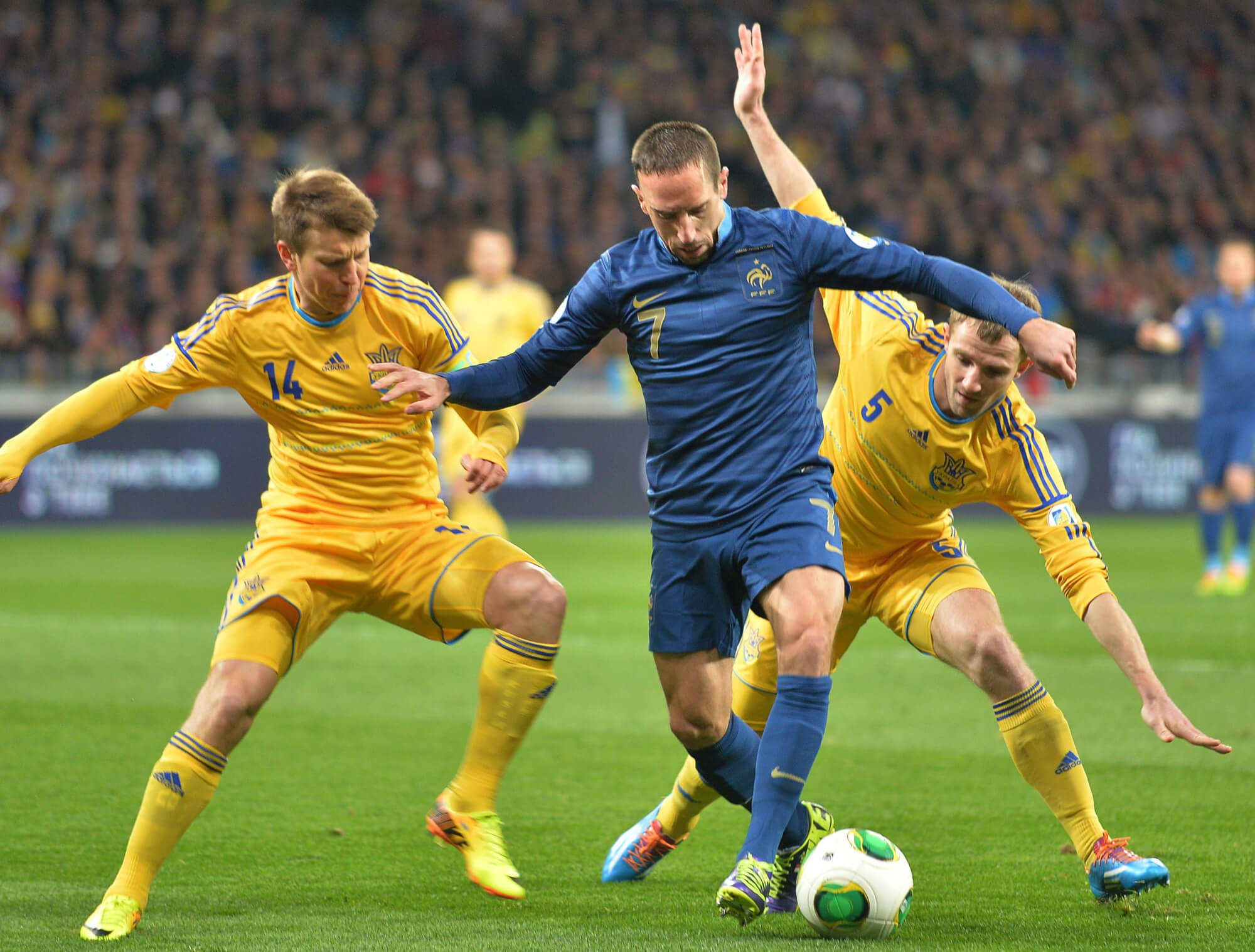 Ukranian Football Fans Arrested at Iceland- Ukraine Match Last Night